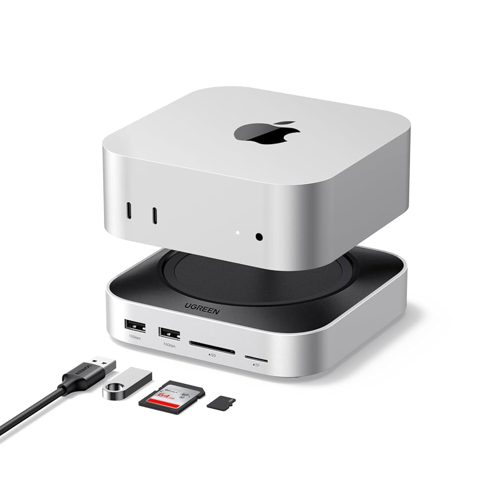 rion1001kun　Mac mini UGREEN Mac Mini M4 dok z 4K DisplayPort do konfiguracji z